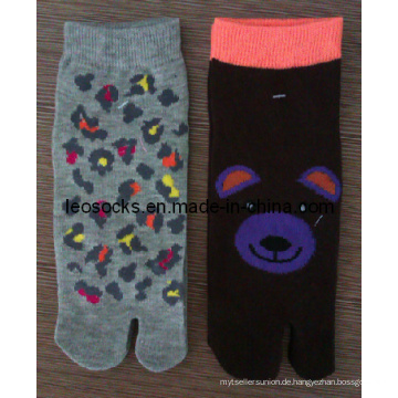 Girl Fashion Socken mit zwei Zehen